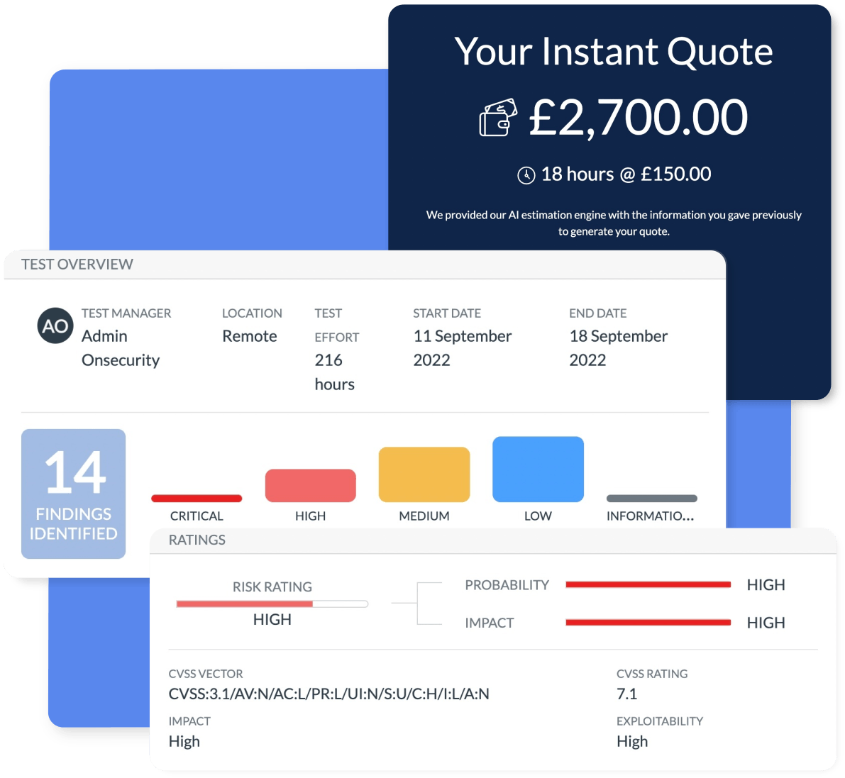 Instant Quote Demonstration